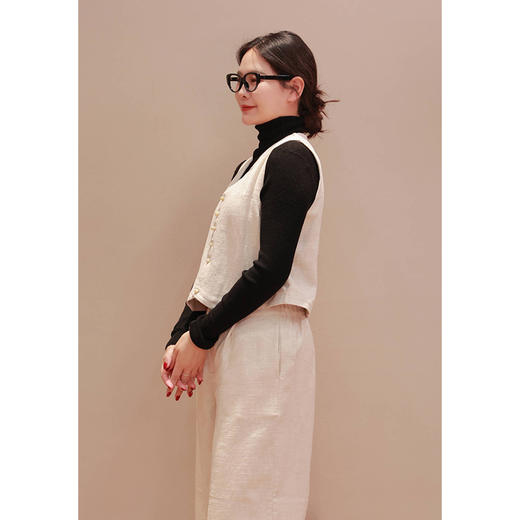 【抖音专属】念欢•阔腿裤（23809464玉頩-结缘款） 商品图3