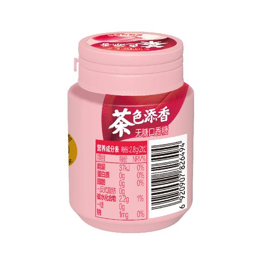 好丽友 蜜桃乌龙味无糖口香糖 56g/瓶 商品图2