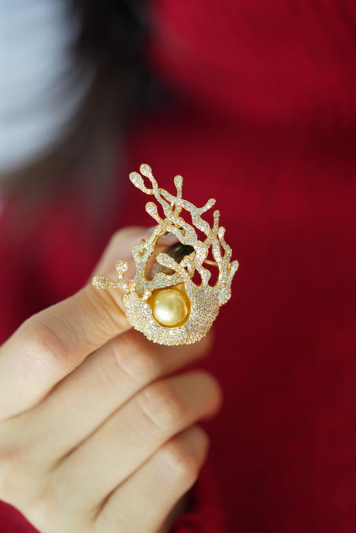 南阳金珍珠胸花「权游系列」 商品图0