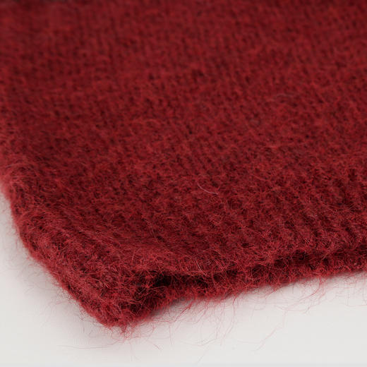 QE632斯尔丽25春季新款节庆氛围提花加厚保暖廓形时尚百搭毛衫上衣 商品图7