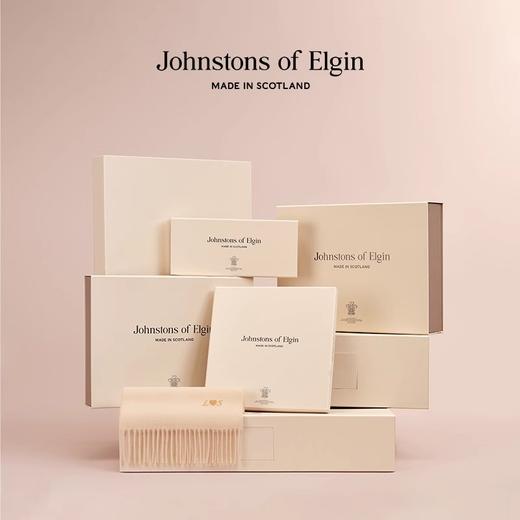 Johnstons of Elgin纯羊绒双面宽幅围巾 纯色 商品图11