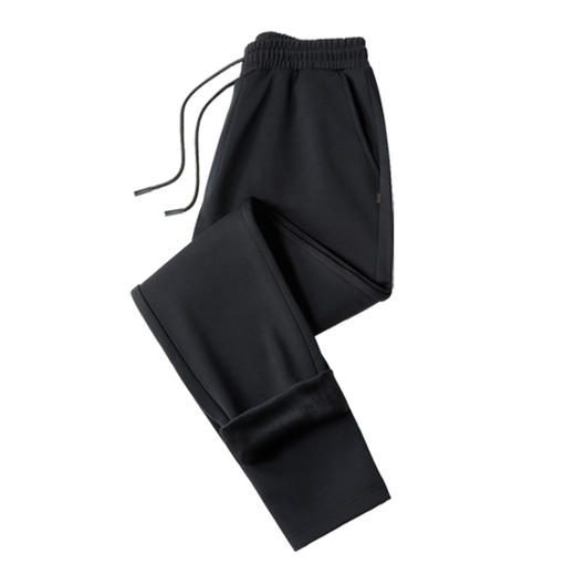 【加厚加绒】罗蒙男士秋冬四面弹加绒裤子休闲裤男运动裤男长裤 商品图1