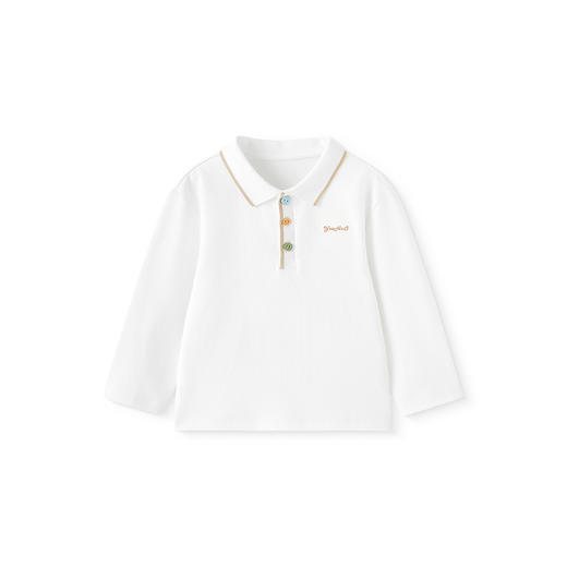 【商场同款】英氏儿童T恤春夏季长袖男童上衣纯棉POLO衫2025新款 商品图4