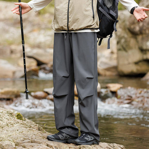 【一裤两穿 三防面料】SENDMR 秋冬新款男女同款户外降落伞裤（常规/加绒款） 商品图12