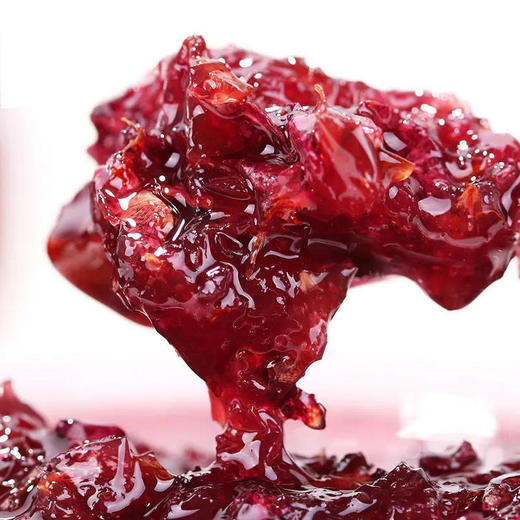 苦水牌甘肃玫瑰鲜花酱150g原产地手工采摘白糖秘制自然发酵 商品图2