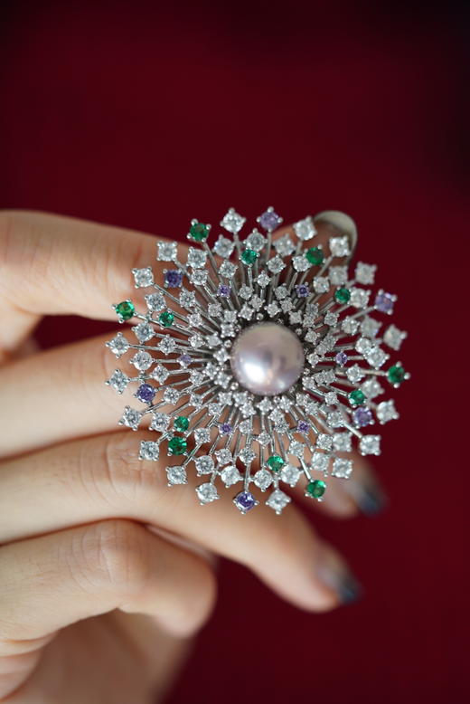 珍珠胸花「蒲公英」 商品图0