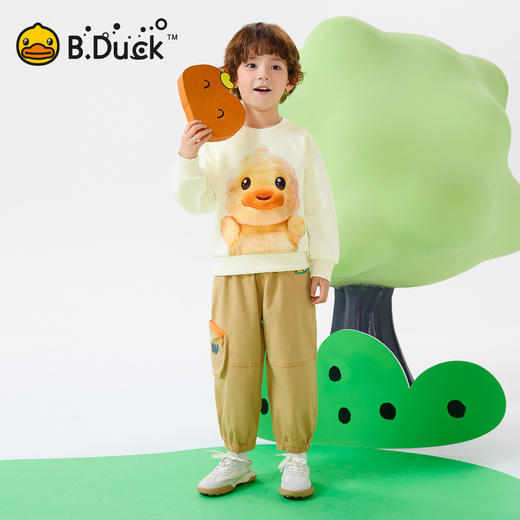 bduck小黄鸭童装春秋卫衣男童炸街上衣105-150 BF1608065 商品图2