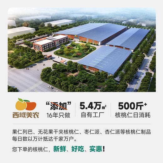 西域美农原味核桃仁250g 酥脆核桃仁新疆特产无壳坚果仁 商品图1