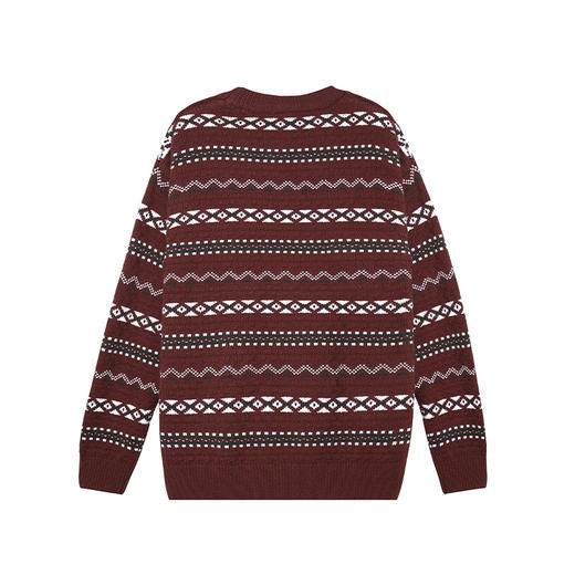 【新品上新】HX 冬季圆领毛衫情侣款S107444297101 商品图1