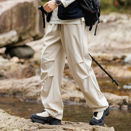 【一裤两穿 三防面料】SENDMR 秋冬新款男女同款户外降落伞裤（常规/加绒款） 商品图9