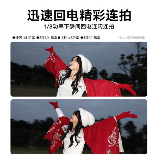 Ulanzi优篮子SL02萤火虫闪光灯机顶闪光灯单反微单相机外置便携迷你型闪光灯 商品图4