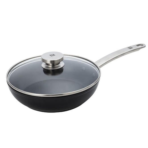 双立人（ZWILLING）德国炒锅不粘锅平底电磁炉煤气通用煎锅Enjoy中式煎锅原装 enjoy 不粘煎锅黑 1寸 1寸 24cm 商品图8