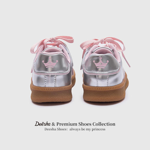 笛莎Deesha 女童童鞋2025春新款时尚洋气舒适低帮板鞋 商品图4