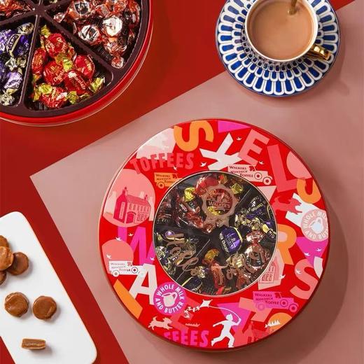 沃尔克斯什锦太妃糖（红色礼罐）408g 商品图2