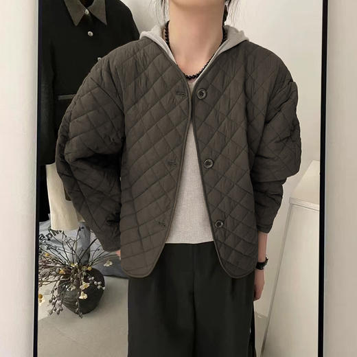 【OUKEJI】设计师品牌绗缝棉服YHW-99159 商品图3