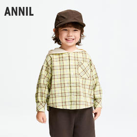 男童带帽长袖上衣春季新款安奈儿童装实体店同款XB511537