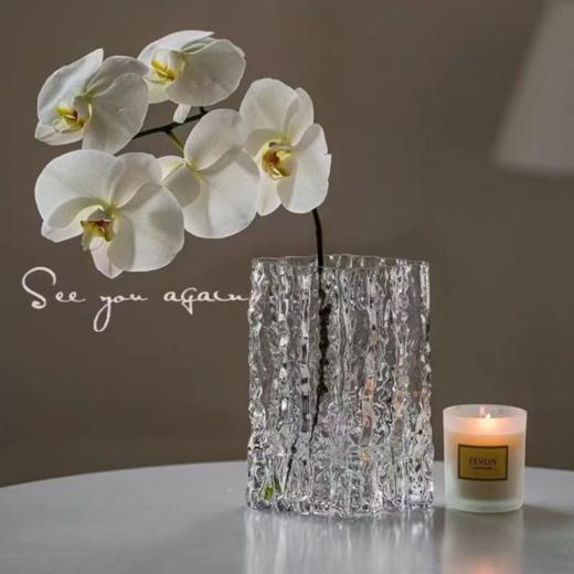 🔥【慕系MUXI轻奢艺术感冰川花瓶】✨精致的生活需要用心打造，🉐取悦自己很简单，只需要一束鲜花绿叶。🌈美丽的鲜花🌺，也需要一个高颜值的花瓶来衬托 商品图1