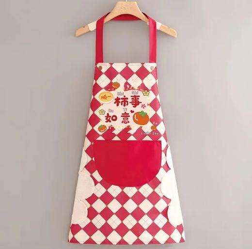 🔥红红火火过蛇年🧧买一送一2️⃣件💰19.9‼️高颜值围裙【新年家用防水围裙】🔥过年的氛围感拿捏了😍做饭也要的仪式感终于有啦 商品图4