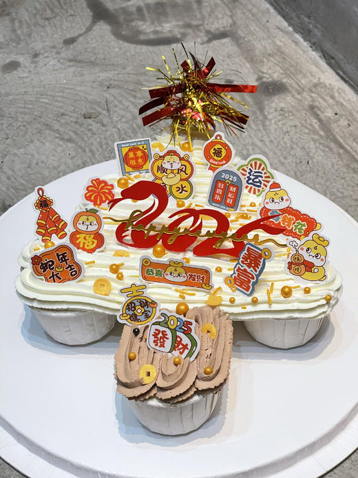新年树纸杯蛋糕 | Midori 商品图0