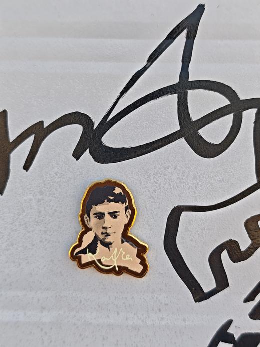 【现货】珐琅冰箱贴 可选 伍尔夫/加缪/卡夫卡/陀思妥耶夫斯基/毛姆/鲁迅/伍尔夫/加缪 商品图6