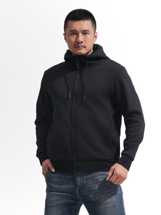 加强版龙牙重型基础款开衫连帽战术卫衣加强版 商品图2