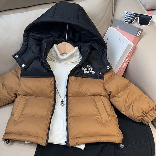 童装新款儿童羽绒棉服中大童加厚连帽男女宝宝防寒服💕 商品图8