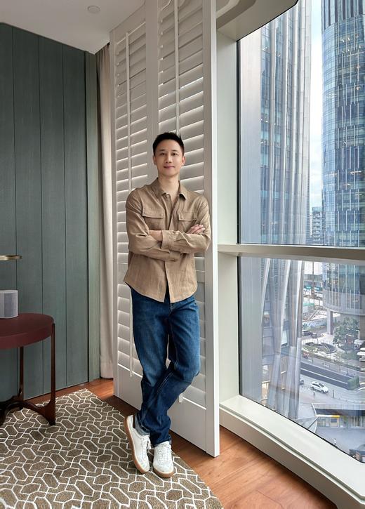 顺丰包邮20345洛诗琳甄选100亚麻清爽廓形休闲口袋男士衬衫1035 商品图0