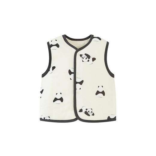 【植物芯】迷你巴拉冬新款夹棉护肚马甲宝宝亲肤保暖纯棉背心 商品图4