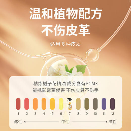 Newbark皮革清洁剂 去污增亮 不伤皮 500ml/瓶 商品图2