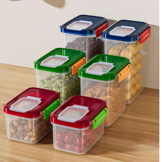 LOTOZA坚果杂粮密封罐 食品级材质 耐冷耐热 多规格可选 商品图7