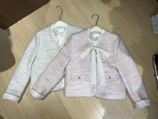 【门店同款】ENJOY冬季甜美绑带小香外套 160745360 商品图0