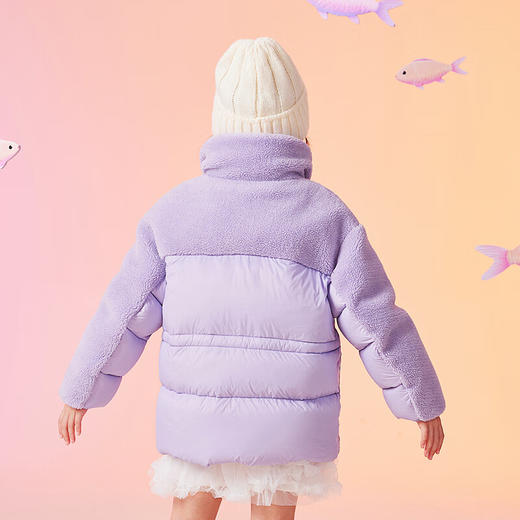 【秒】【MQD】童装女大童冬装新款立领羽绒服 商品图2