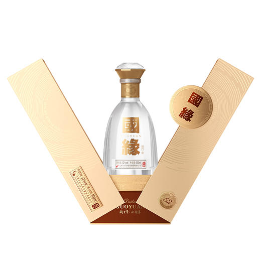 国缘 对开  52度 500ml*4瓶 整箱装 商品图4