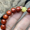 【青山特惠】原创设计8*9mm精工桶珠 5星料搭配蜜蜡 小叶紫檀手串y20 商品缩略图1