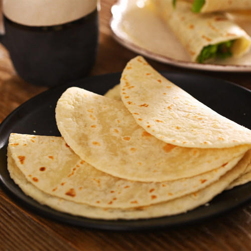 麦西恩8英寸热压面粉薄饼(296)面饼卷饼饼皮墨西哥老北京鸡肉卷早餐饼全麦薄饼春饼 商品图3