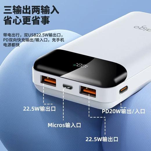 爱国者充电宝（20000毫安22.5W快充） 商品图4