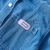 笛莎Deesha 童装女童外套2025春新款明线分割皮标牛仔外套 商品缩略图3