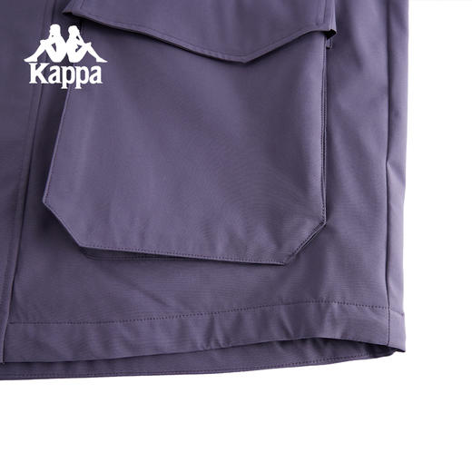 Kappa卡帕背靠背正反两穿防风衣男款户外防泼水连帽运动夹克外套K0F12FJ71 商品图4