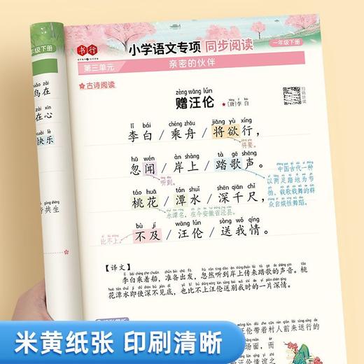 2025年新版同步阅读练字帖人教版一二三年级小学生语文同步字帖数学计算四五六年级专项同步练字训练阅读理解素材积累提升写作技巧 商品图8