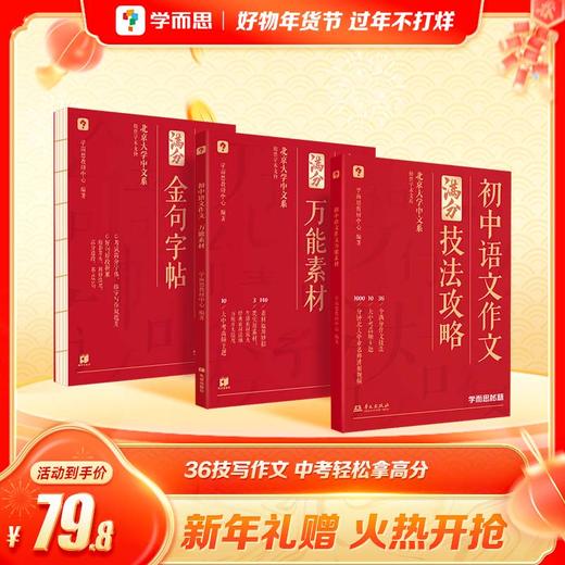 初中语文作文满分系列 商品图0