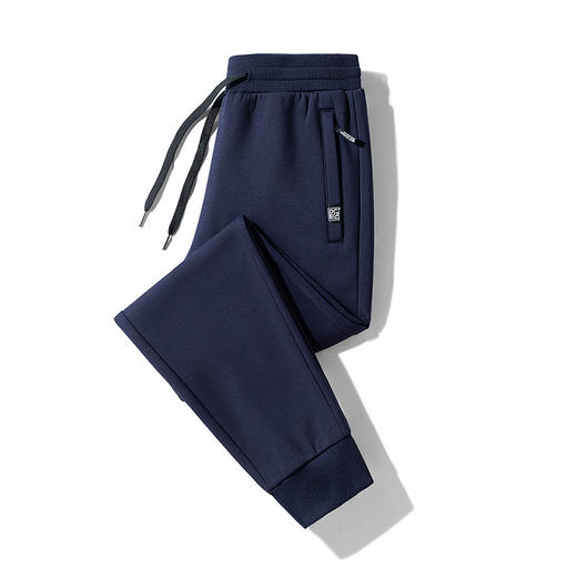 丁摩 春秋运动休闲裤男士纯棉男款卫裤秋季宽松裤子大码直筒长裤子男4ZF-708 商品图2