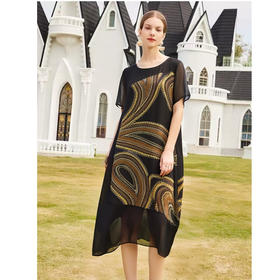 11.11直降到底！！NO退 洛系列- 2191腰果花连衣裙-喜出