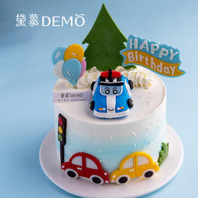 欢乐小汽车·创意主题奶油蛋糕 | Happy  car