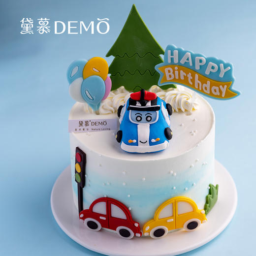 欢乐小汽车·创意主题奶油蛋糕 | Happy  car 商品图0