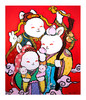 袁贝贝《福禄寿》原作 商品缩略图0