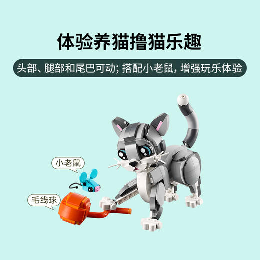 乐高 LEGO顽皮小猫LEGC31163 商品图5