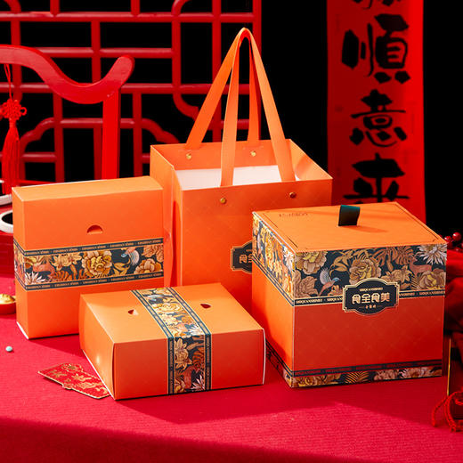 年货礼盒送礼高档春节礼品送人走亲戚传统糕点心零食 商品图1