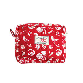 HUJI祤集Motley收纳包插画新年