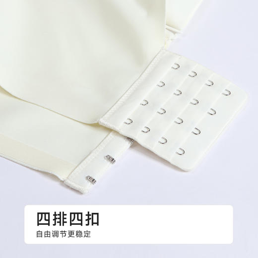 都市丽人内衣CD:薄蕾丝完美包容树脂胶圈常规文胸YBH4J2 商品图8