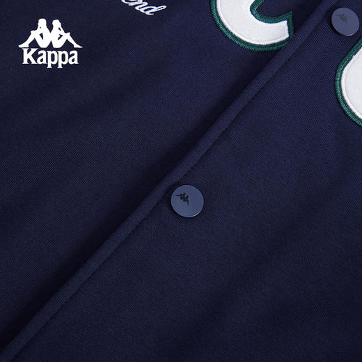 Kappa卡帕背靠背男款针织开身帽衫纯棉运动开衫卫衣休闲外套上衣K0F12WK01 商品图4